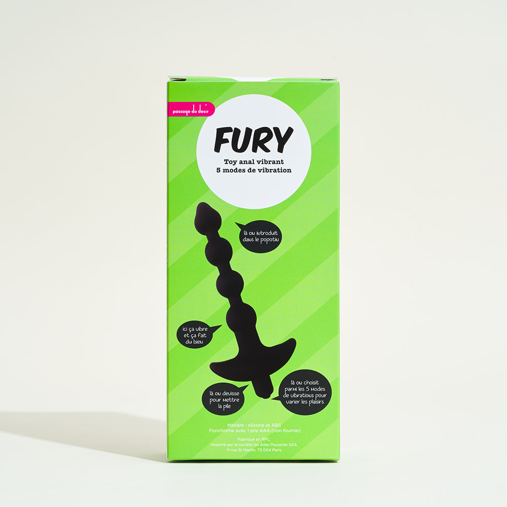 Chaine anale vibrante Fury