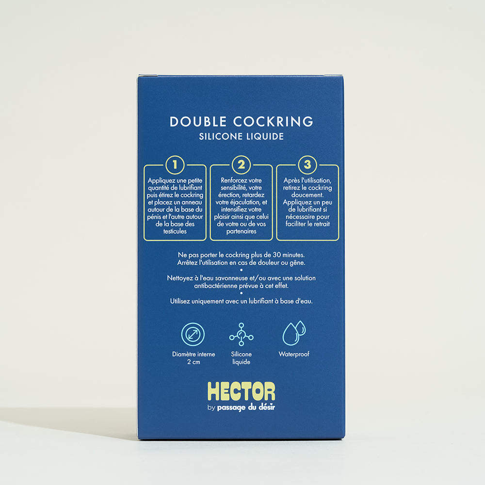 Double cockring soft touch Hector