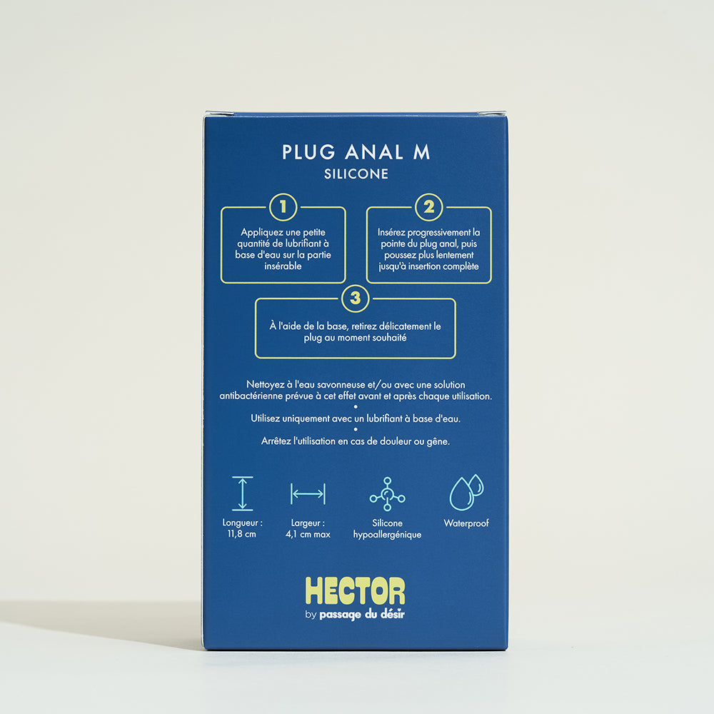 Plug anal Hector - Medium