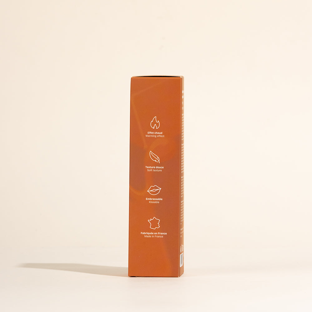 Huile de massage gourmande et chauffante - Caramel