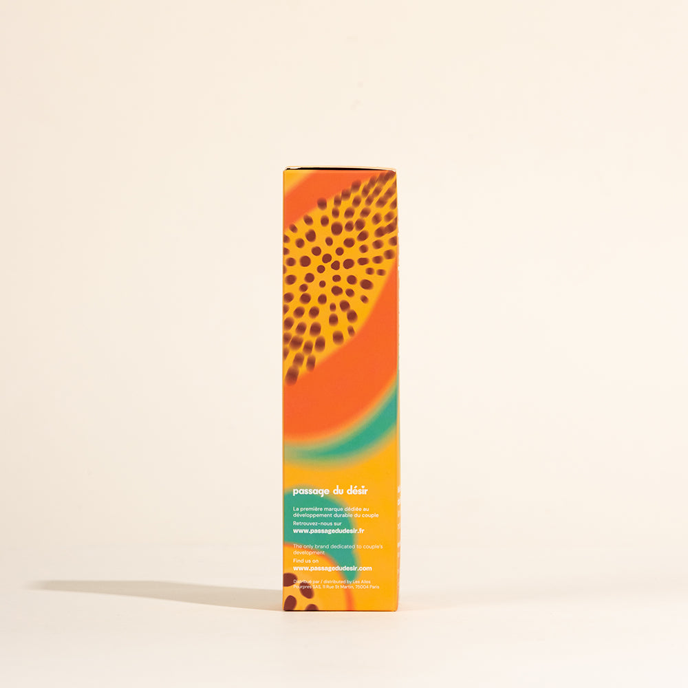 Huile de massage gourmande et chauffante - Fruit de la passion