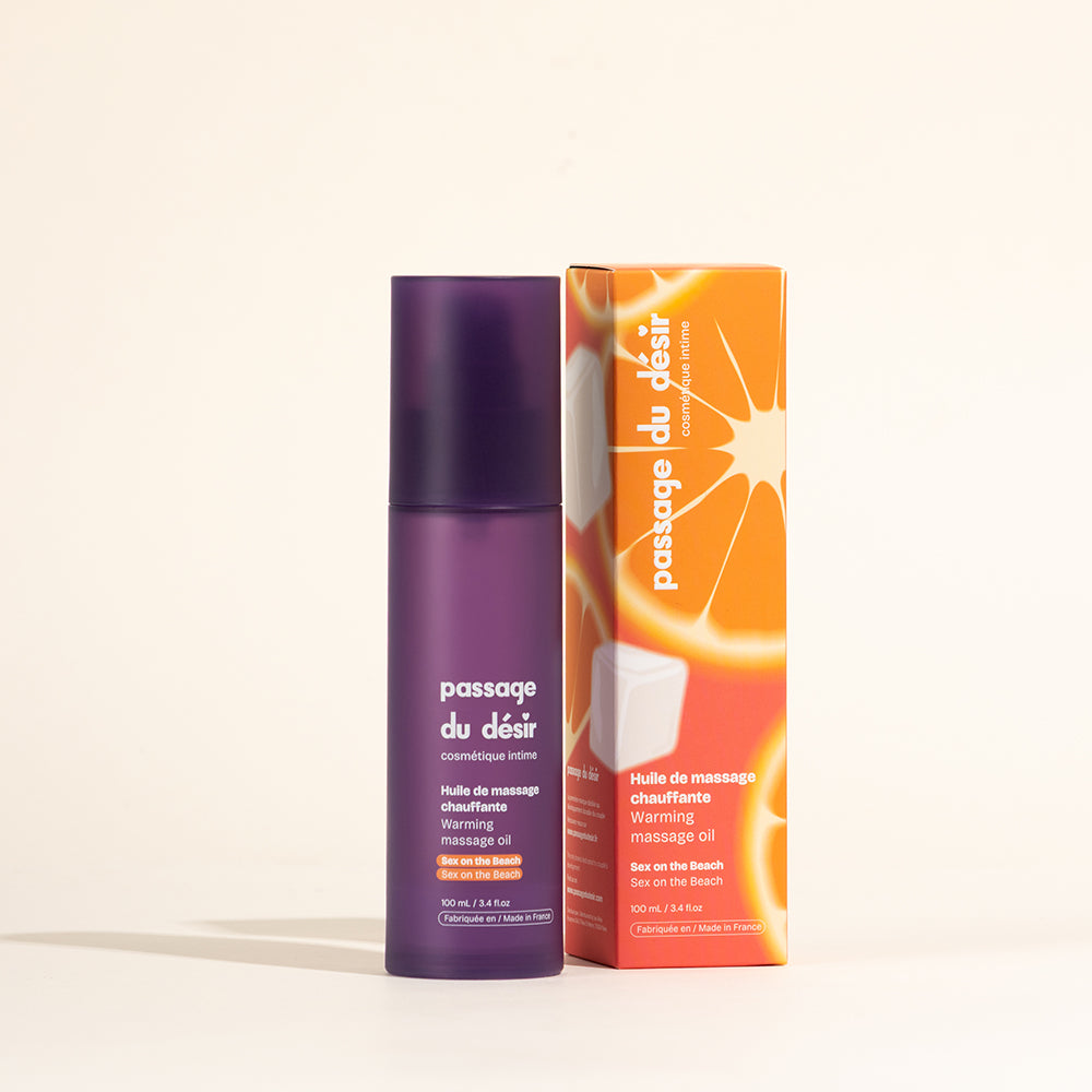 Huile de massage gourmande et chauffante - Sex on the beach