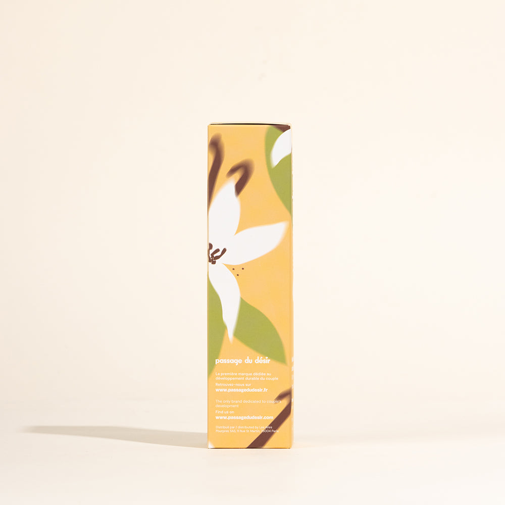 Huile de massage gourmande et chauffante - Vanille