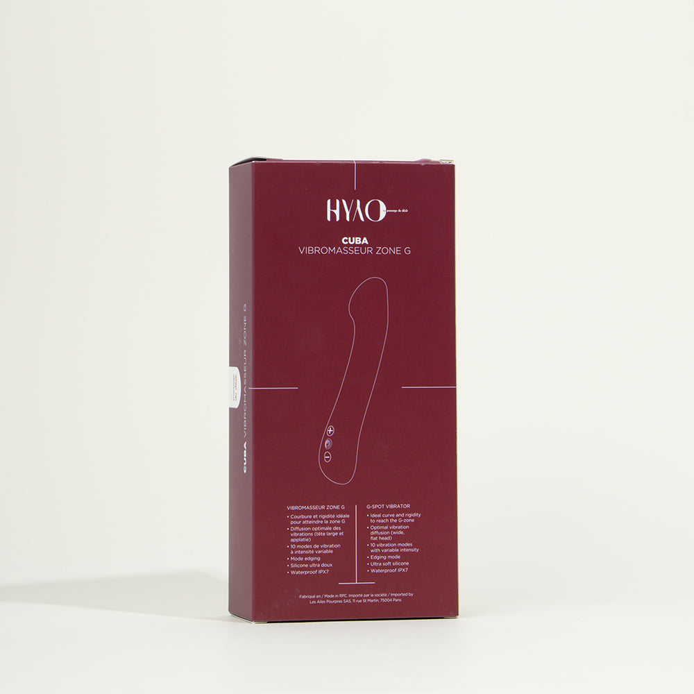 Vibromasseur Zone G Cuba de Hyyo - Vibromasseur zone G - Cuba de HYYO