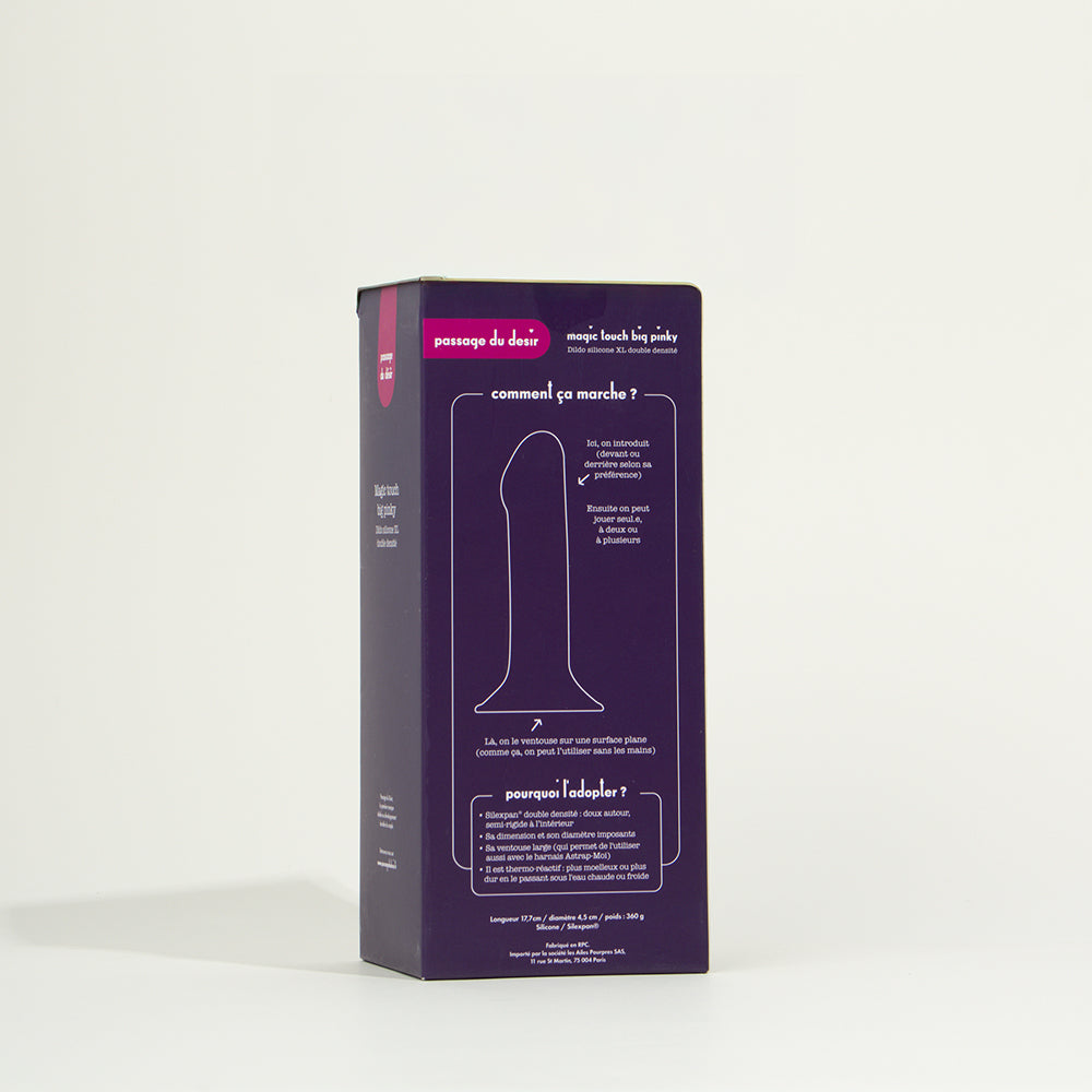 Magic Touch Big Pinky double density dildo - Big Pinky XL Dildo Passage du Désir