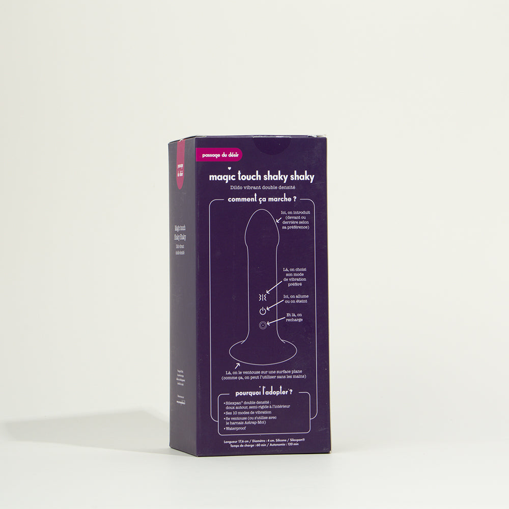 Magic Touch Shaky Shaky dildo vibrant - Dildo vibrant Shaky Shaky de Passage du Désir