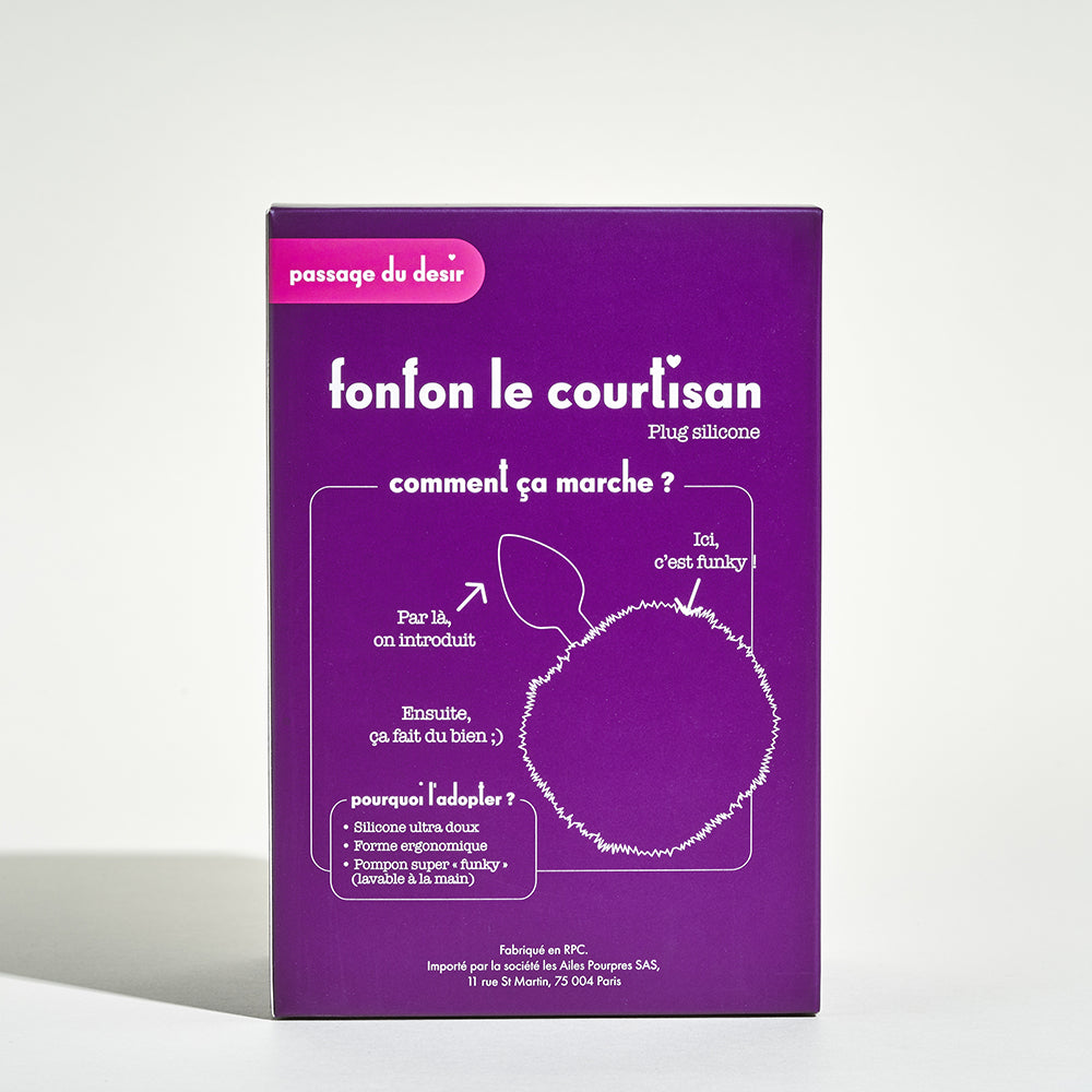 Plug à pompom Fonfon le Courtisan