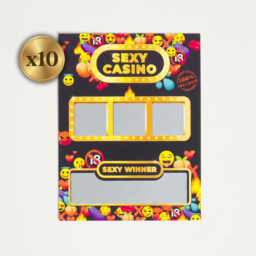 Kraskaartspel Sexy Casino