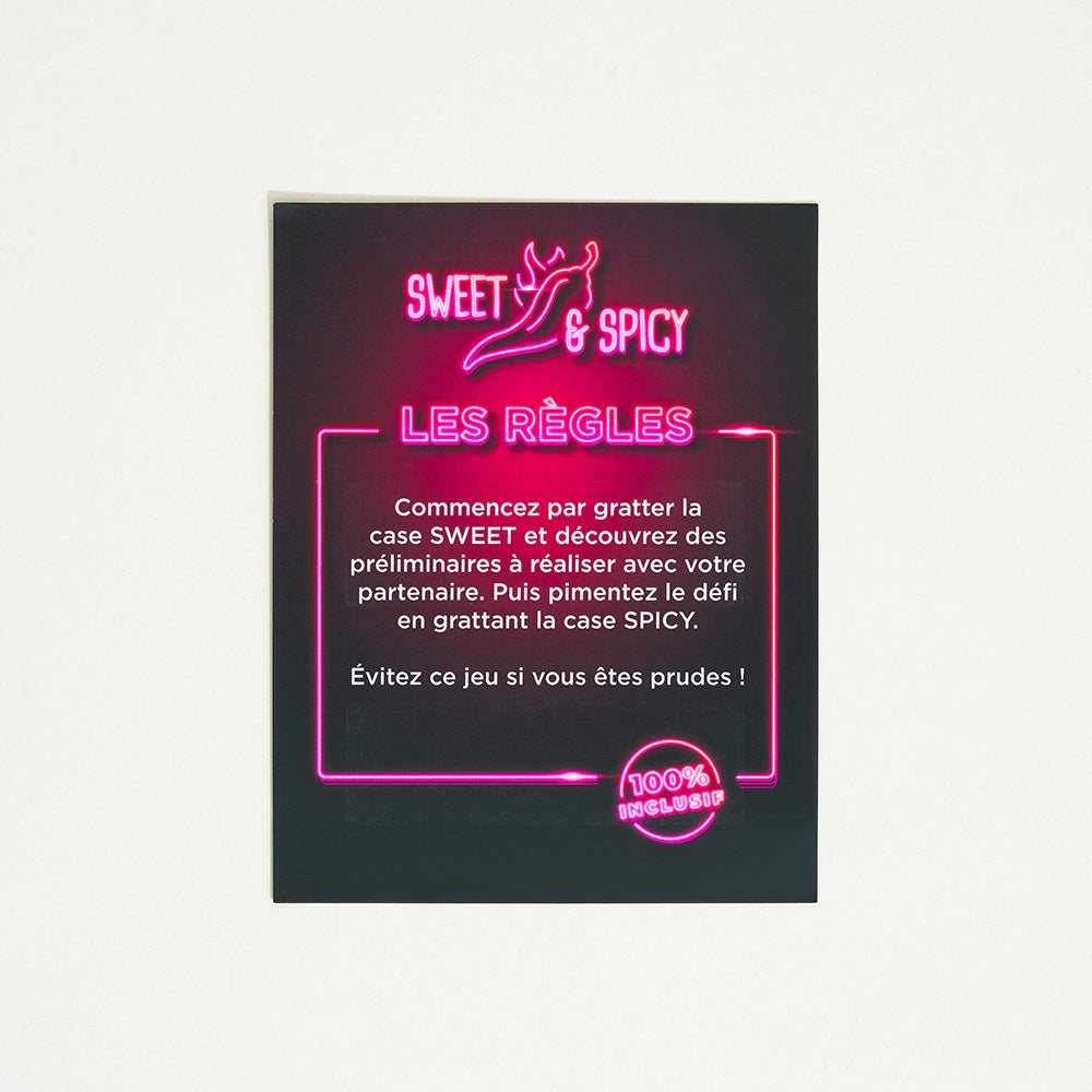 Jeu de grattage Sweet & Spicy