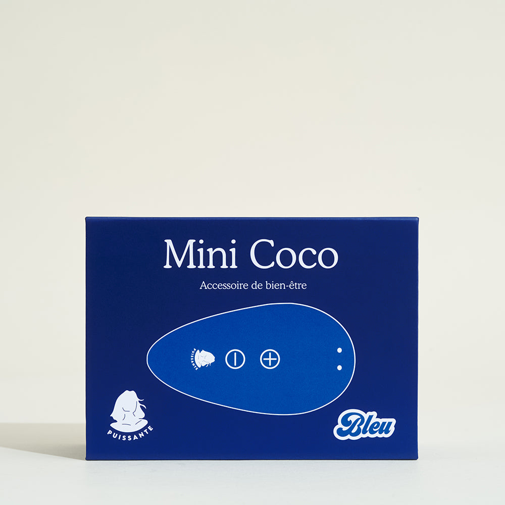 Stimulateur clitoridien Mini de Puissante - Bleu