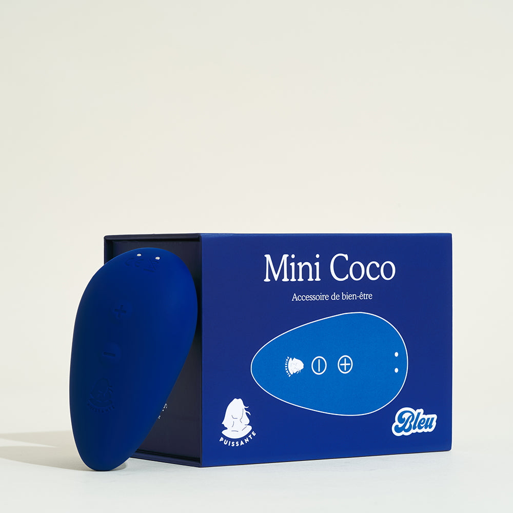 Stimulateur clitoridien Mini de Puissante - Bleu