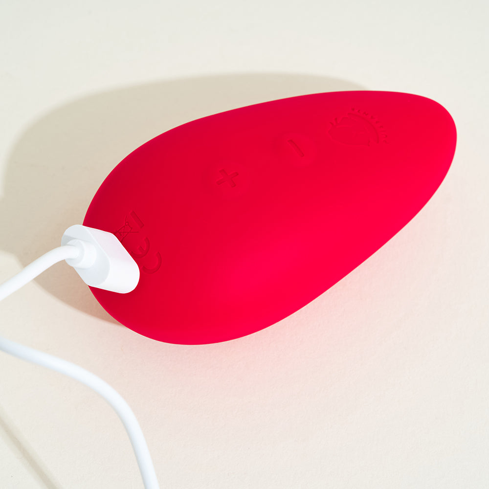 Stimulateur clitoridien Mini de Puissante - Rouge