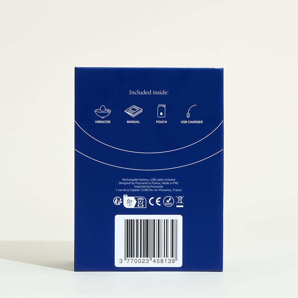 Puissante Spinning Clitoral Vibrator - Blue