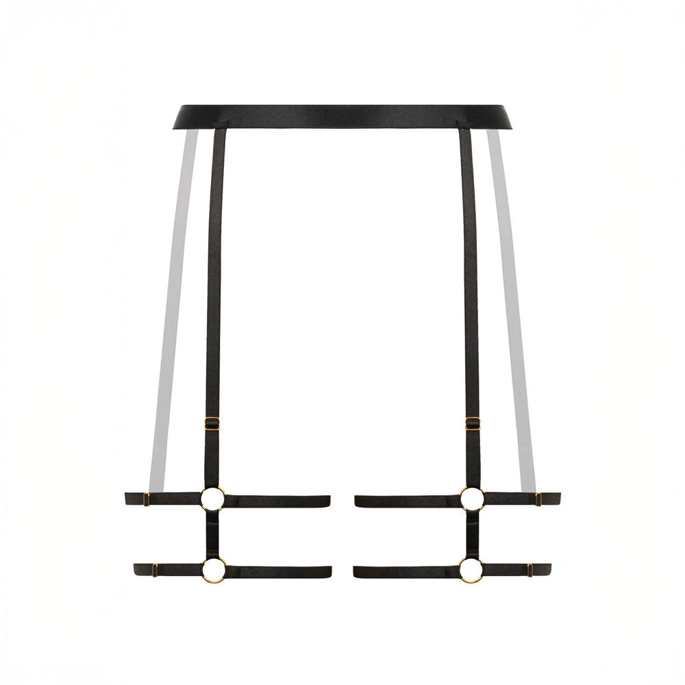 Blushing garter belt Christine Le Duc