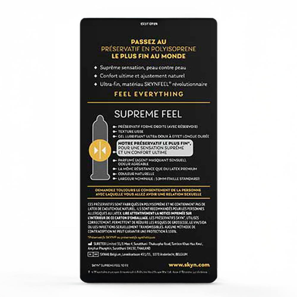 Condoms Skyn Supreme feel