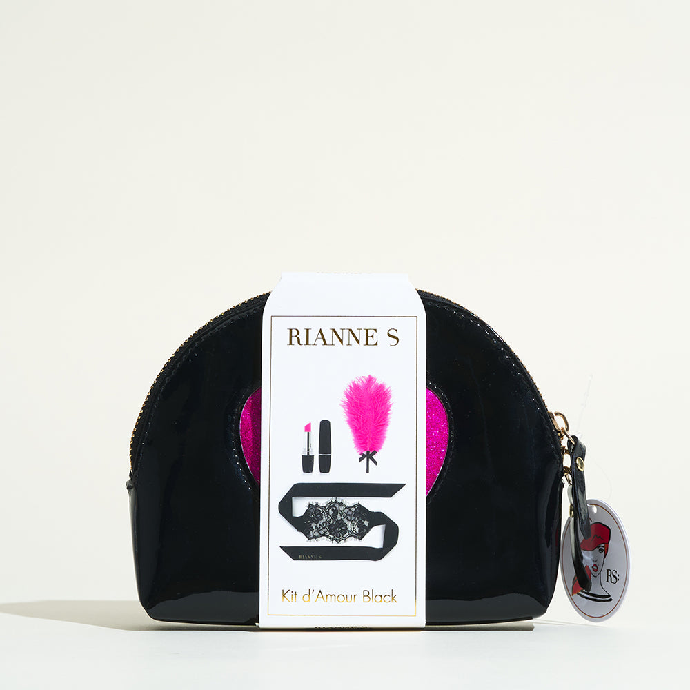 Rouge à lèvres vibrant et accessoires - Noir