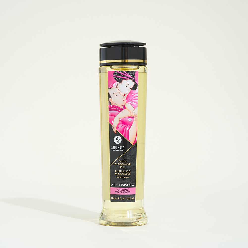 Huiles de massage Shunga - Rose