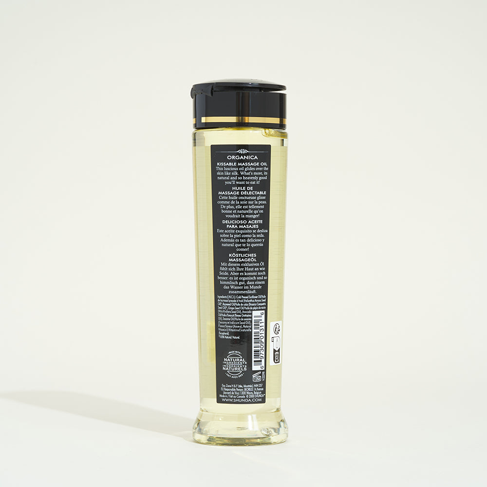Organica organic organica massage oil Shunga - Green tea