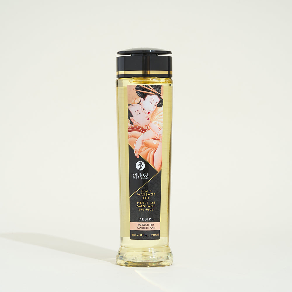 Huiles de massage Shunga - Vanille fétiche