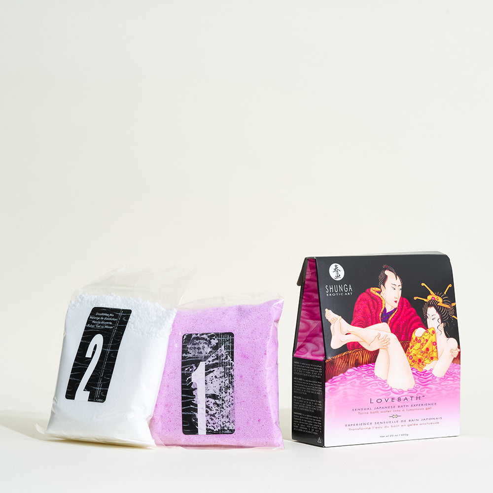 Lovebath bath gel Shunga - Pink Dragon Fruit
