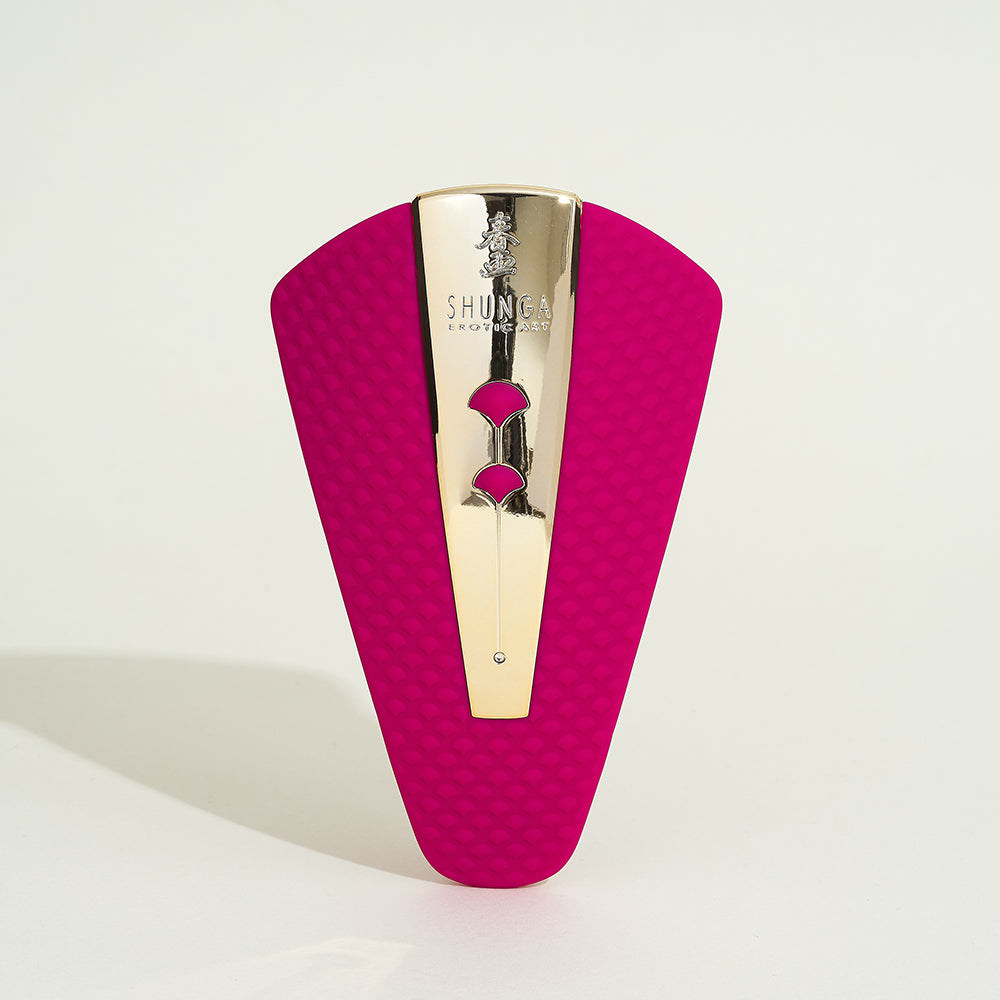 Obi panty vibrator Shunga - Raspberry