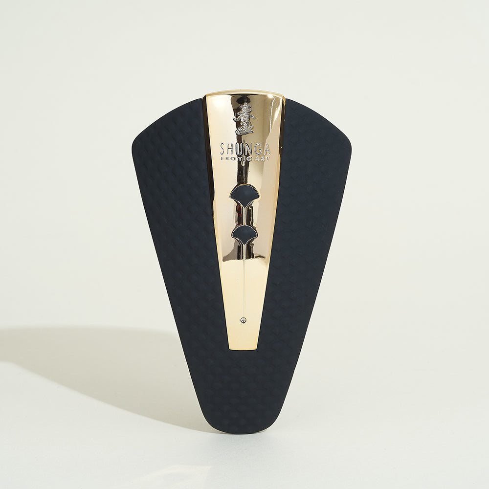 Obi panty vibrator Shunga - Black