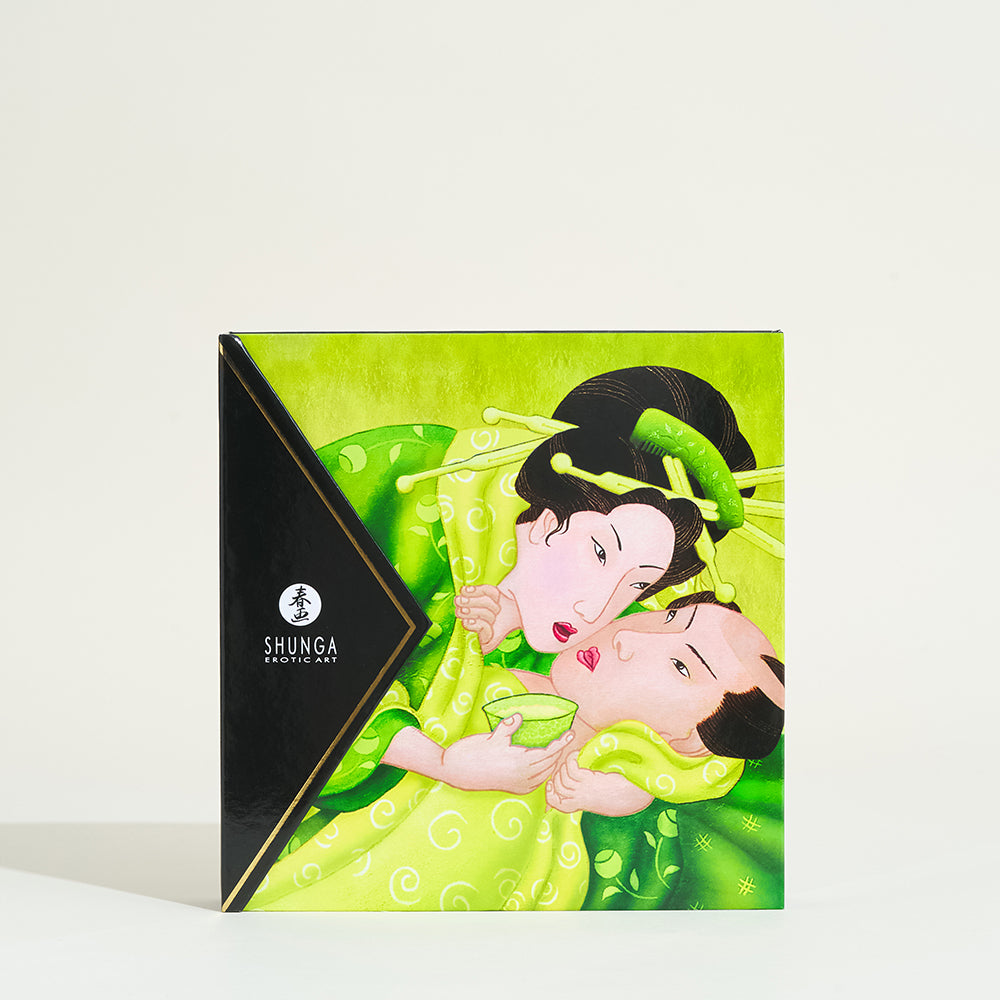 Geisha secret set with exotic green tea