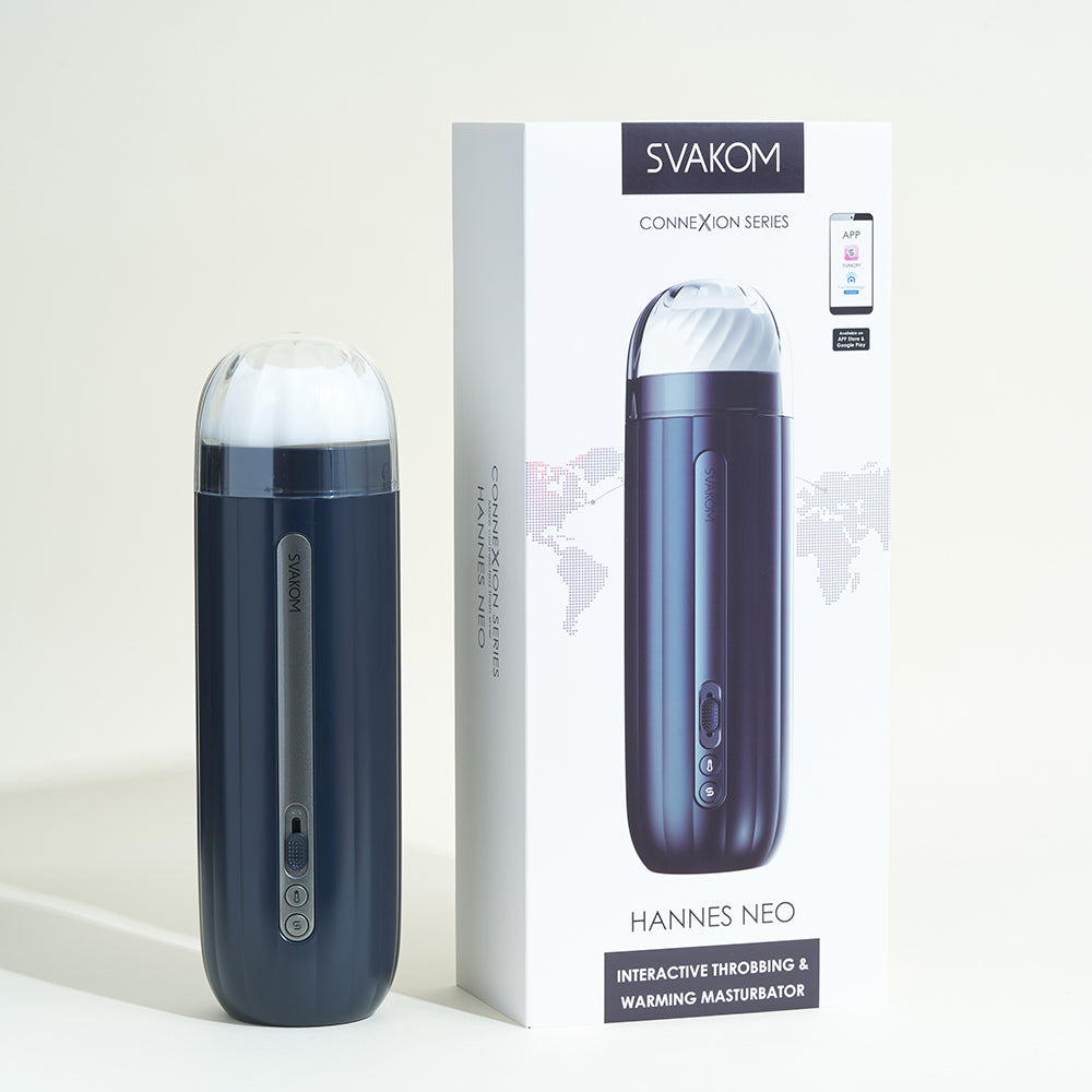 Masturbateur chauffant connecté Hannes Neo
