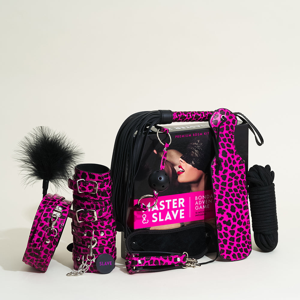 Jeu de Bondage Master & Slave - Rose