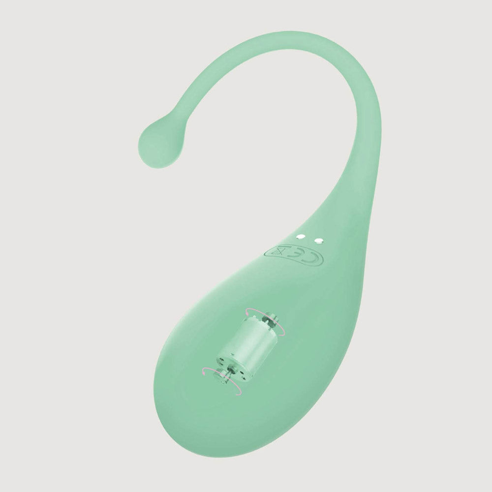 Connected vibrating egg palpitation - Green