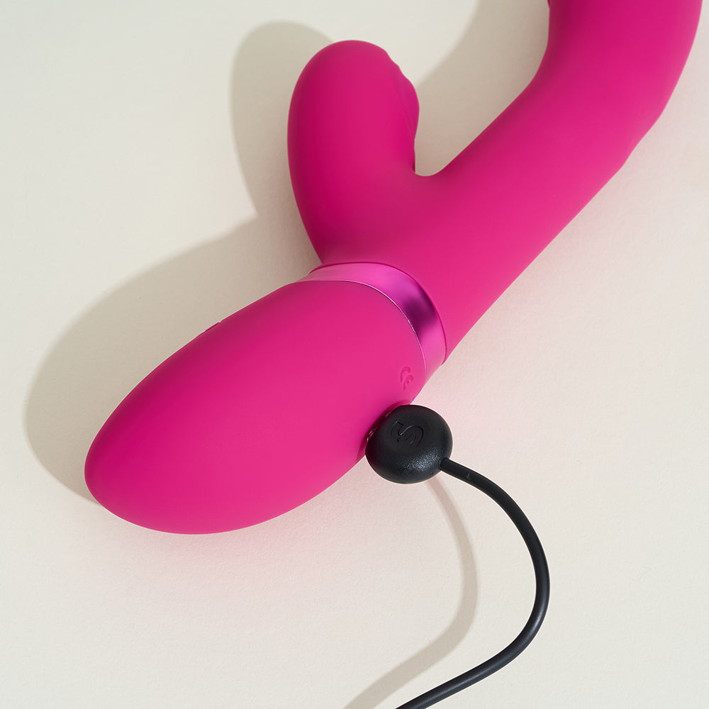 Tani Vive Triple stimulation fingering rabbit - Pink