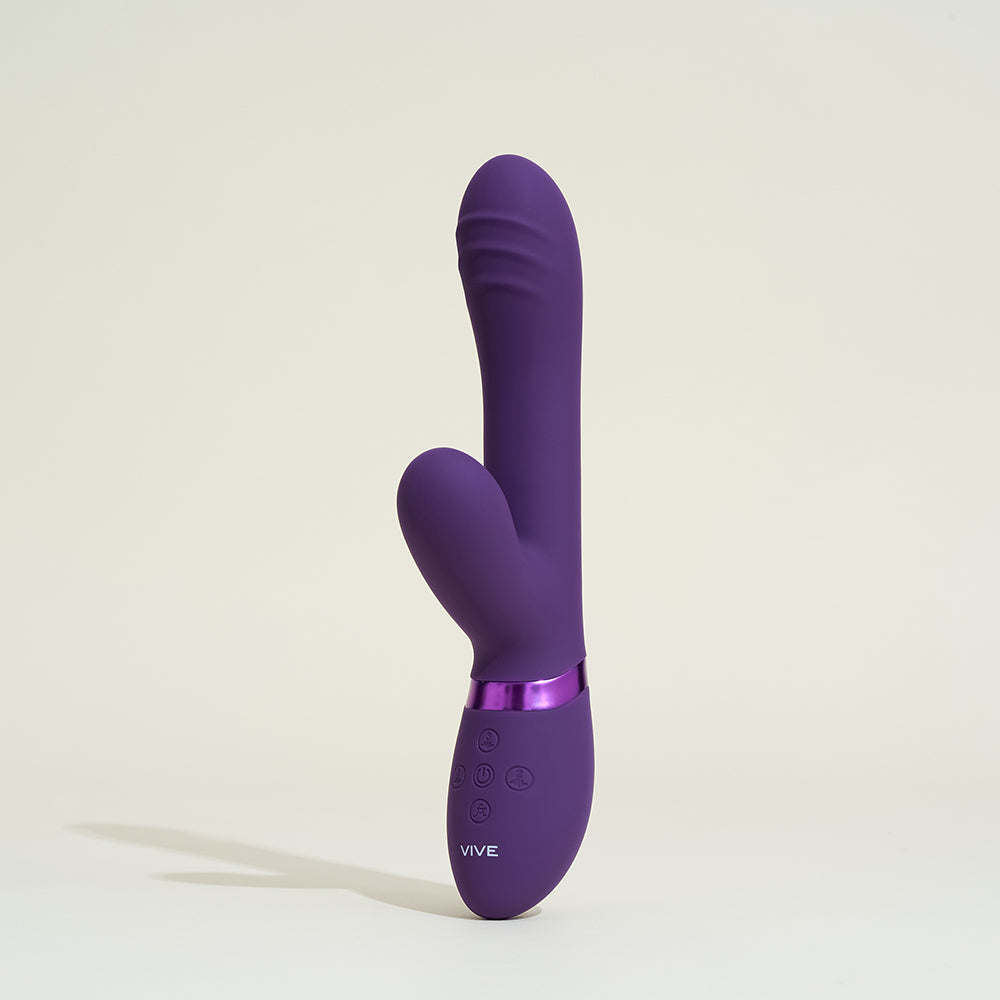 Tani Vive Triple stimulation fingering rabbit - Purple