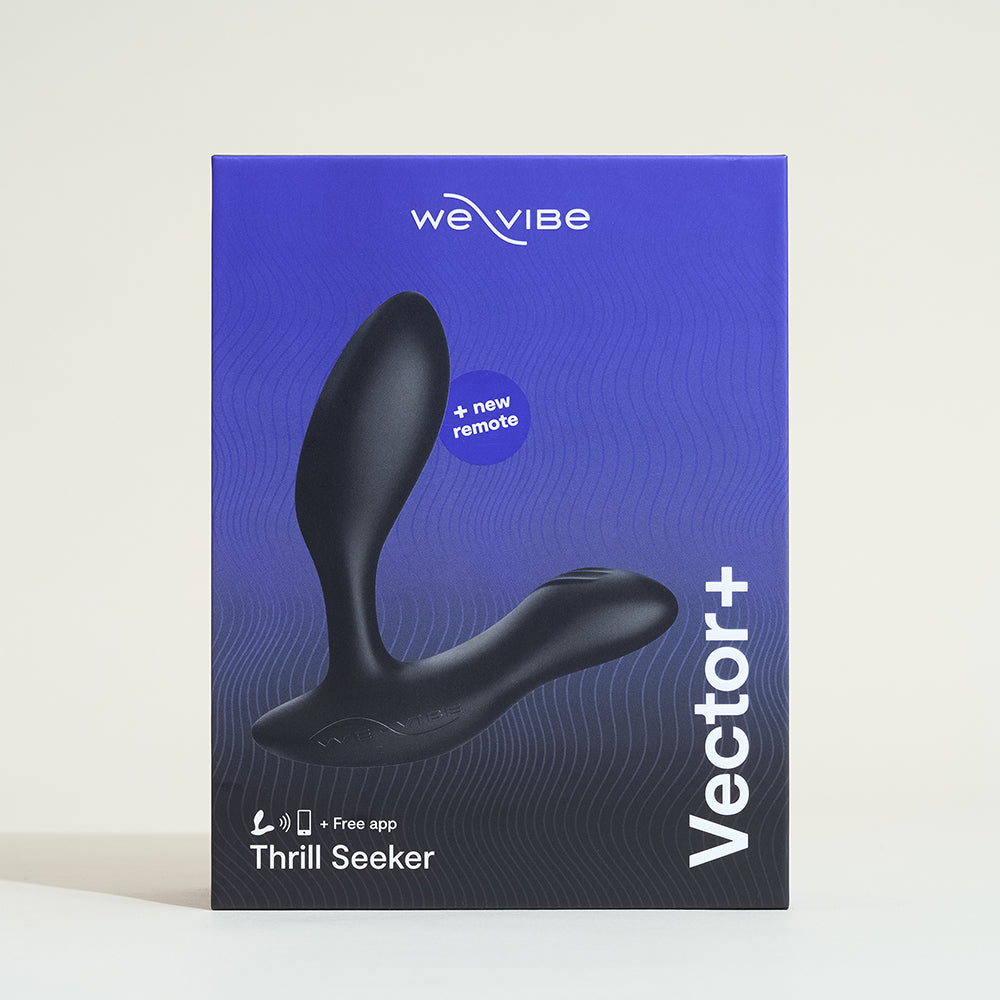 Connected prostatic stimulator Vector+ - Black