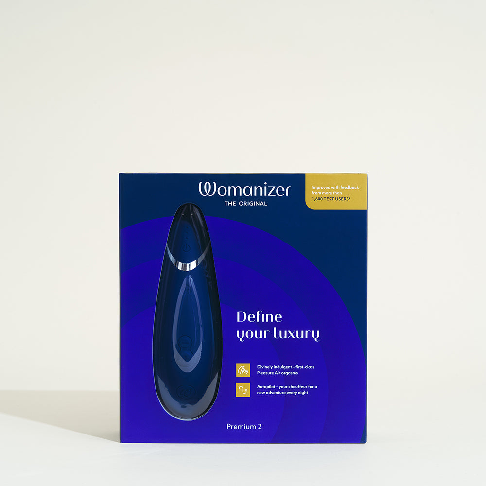 Offizielles Womanizer-Geschenkset des Films Pour le plaisir - Blau