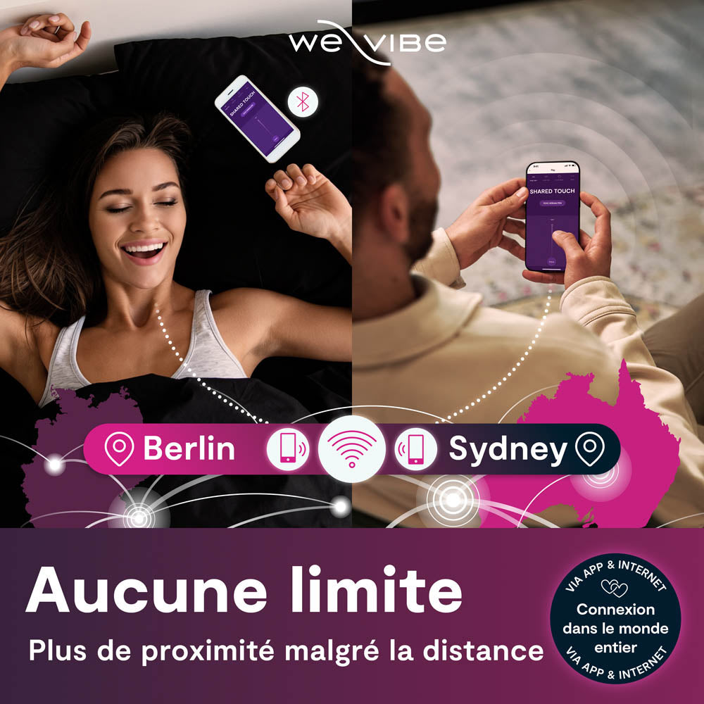 We-Vibe Shared Touch couples vibro - Purple