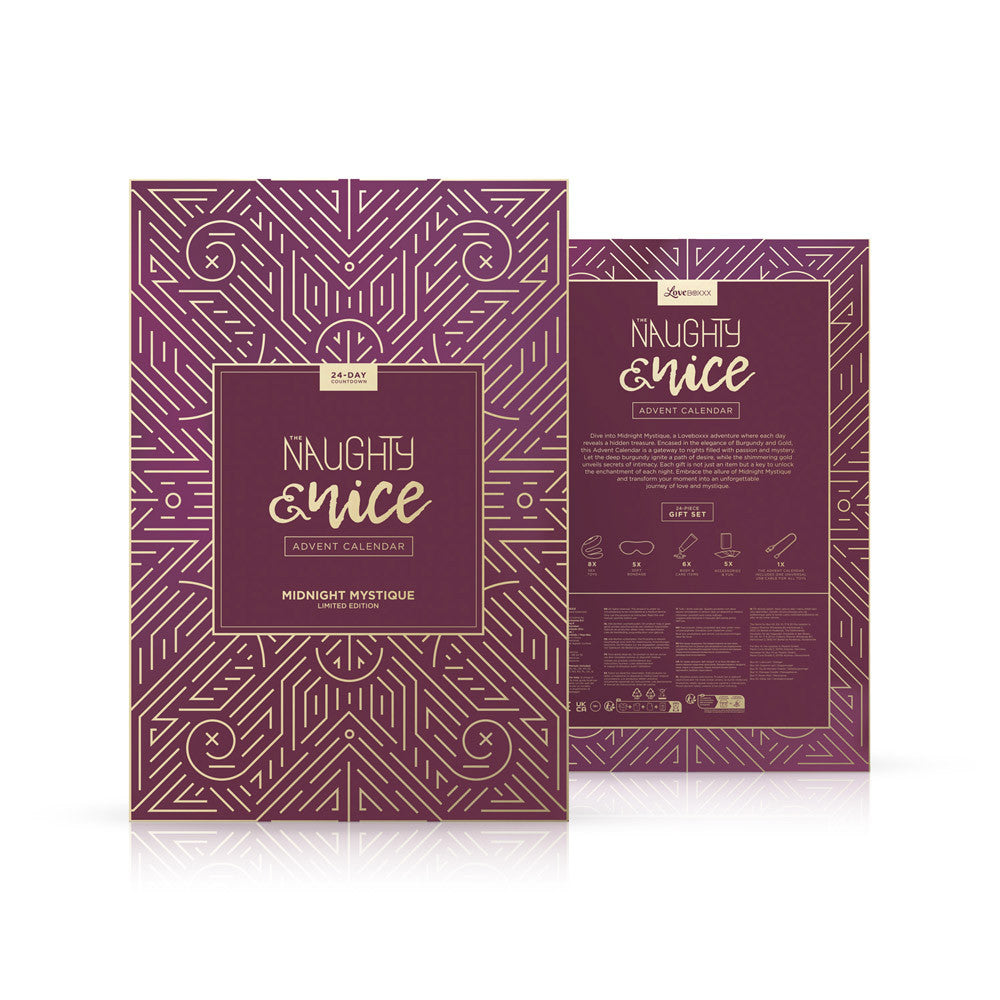 Calendrier Naughty and Nice Midnight Mystique premium