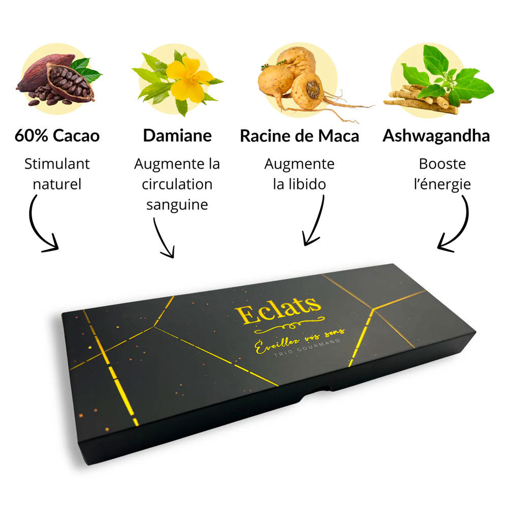 Aphrodisiac chocolate Eclats