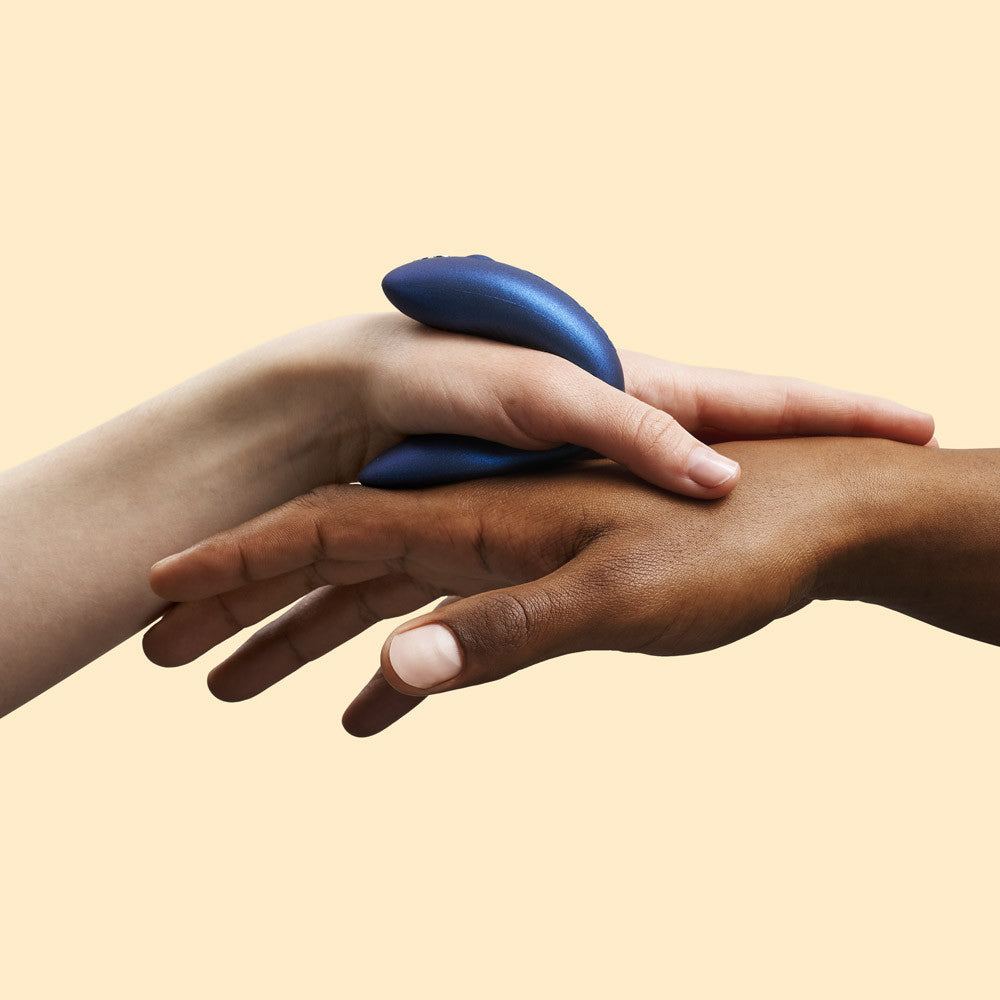 Connected stimulator Chorus for couple - Metallic blue