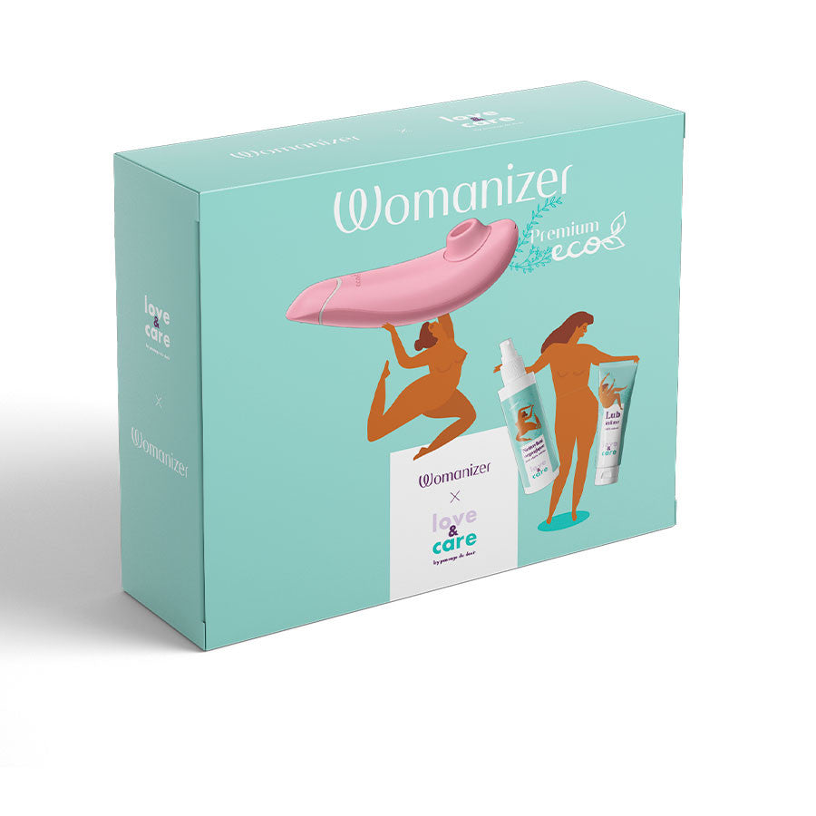 Coffret Aeria Womanizer X Love&Care - Coffret AERIA Womanizer x Love&Care