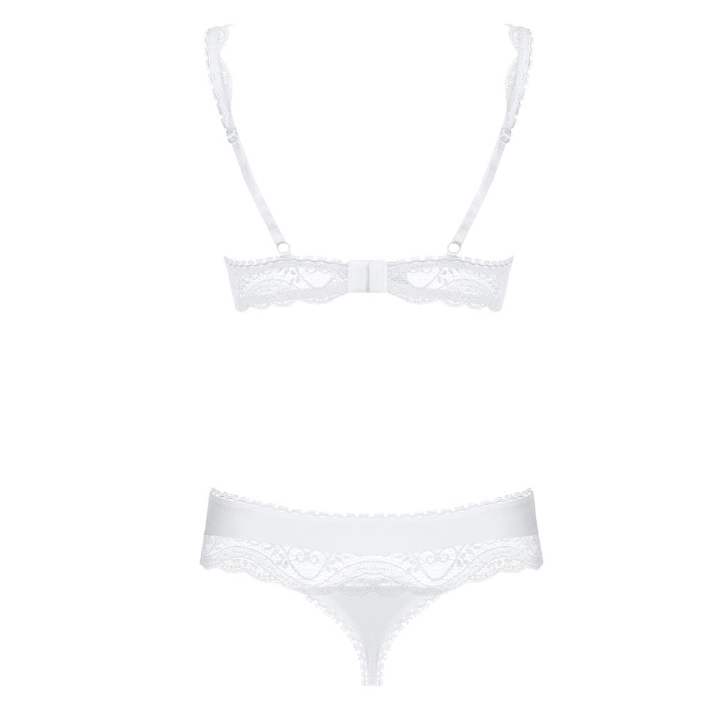 Ensemble ouvert Miamor Obsessive - Blanc