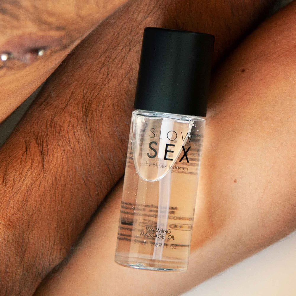 Slow Sex Heating Massage Oil - Slow Sex Heated Massage Oil