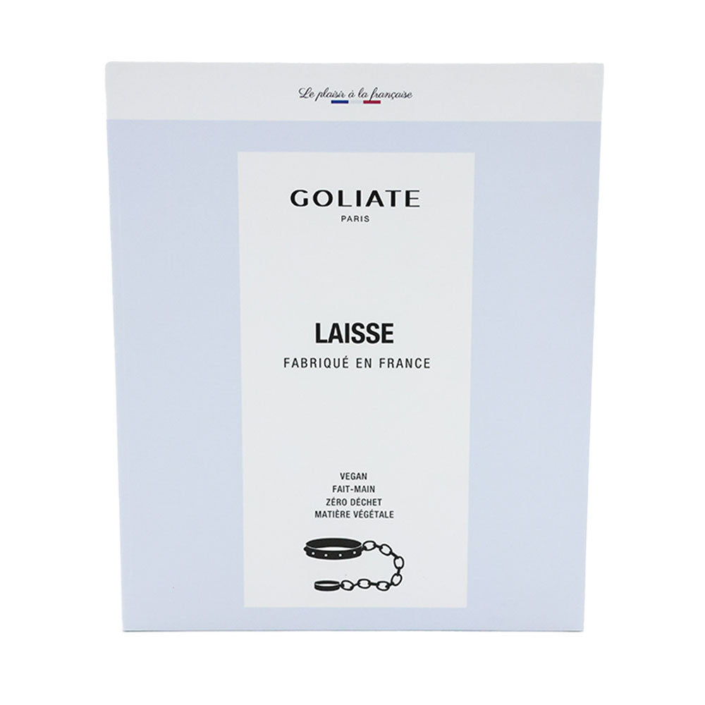 Leine veganes Leder Goliate - Leine aus veganem Leder Goliate