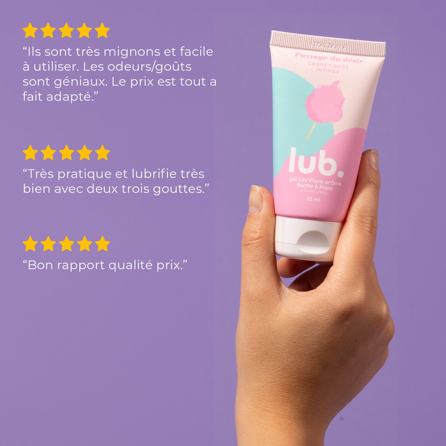 Gourmet Lube - Cotton candy