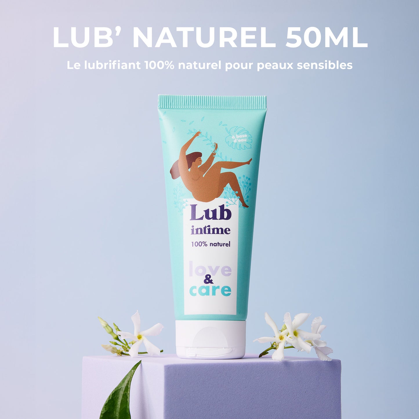 Lubrifiant 100% naturel Love&Care - 50 ml