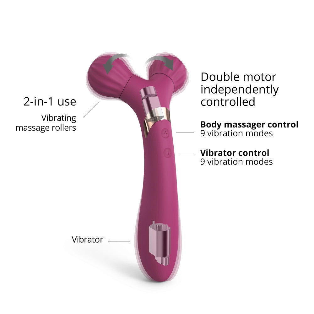 Massager-Vibrator Fireball von Love to Love - Rosa
