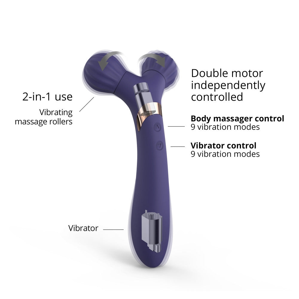 Massager-Vibrator Fireball von Love to Love - Violett