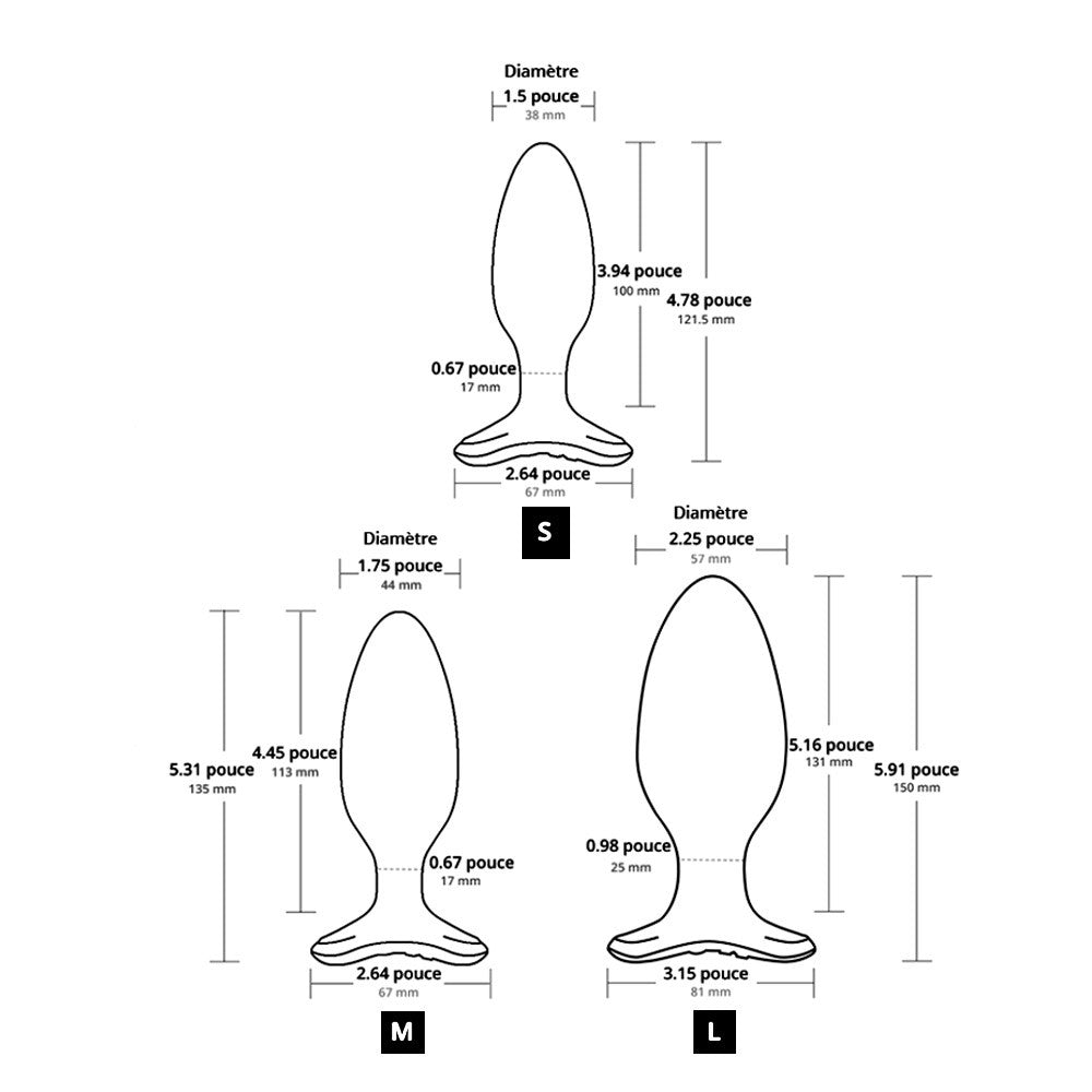 Vibrating plug Hush 2