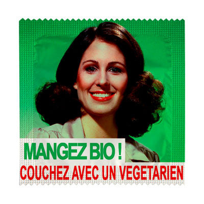 Humoristische Kondome einzeln - Essen Sie bio
