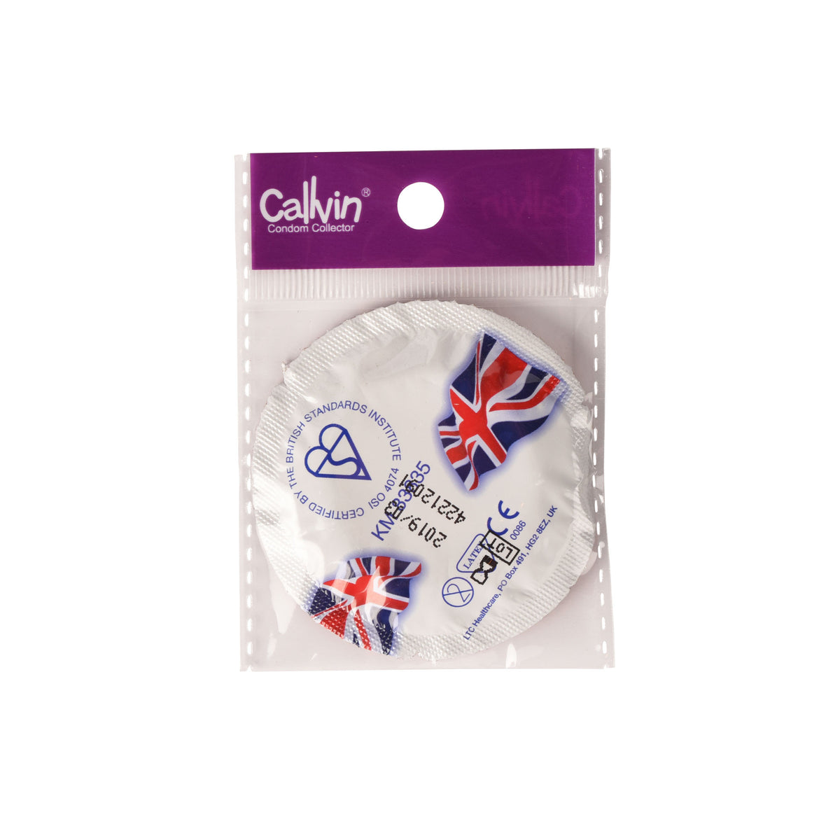 Humoristische Kondome einzeln - British standards