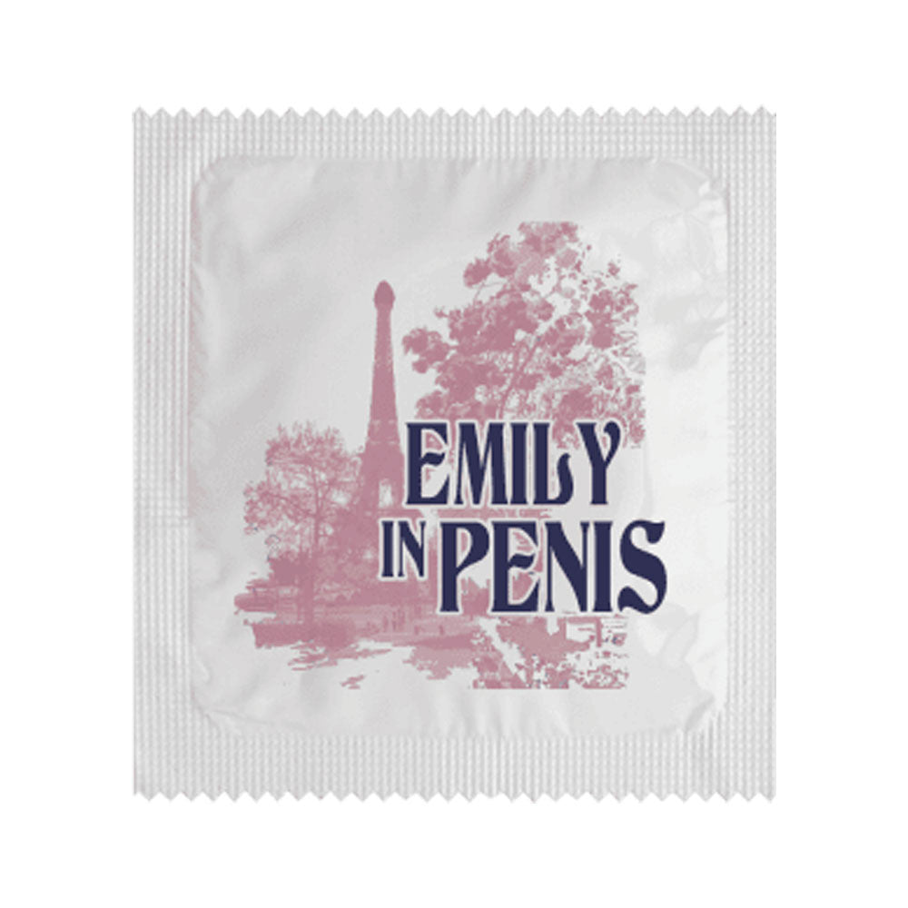 Humoristische Kondome nach Wahl - Emily in penis